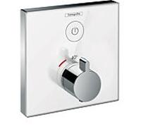 hansgrohe ShowerSelect douche thermostat 15737400 caché thermostat, 1 Verbraucher , blanc-chrome