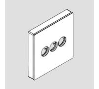 hansgrohe ShowerSelect Rosace pour thermostat encastré, pour 3 sorties 15736400, 92624400,
