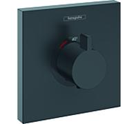 hansgrohe ShowerSelect Set de finition haut débit 15760670 thermostatique encastré, noir mat