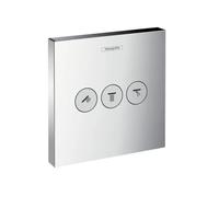 Hansgrohe ShowerSelect Set de finition Robinet d'arrêt pour 3 fonctions, 1576400