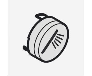hansgrohe ShowerSelect Symbole de bouton-poussoir, 93573670,