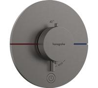 Hansgrohe Showerselect Thermostat encastré 1 fonction highflow black chrome 15562340