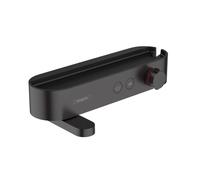 hansgrohe ShowerTablet thermostat de bain 24340670 en saillie, avec bec de bain pivotant, 2 Verbraucher , noir mat