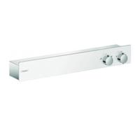 hansgrohe ShowerTablet Thermostatique douche 600 avec 2 sorties, blanc/chromé, 13108400