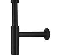 Hansgrohe Siphon design Flowstar S 52105670 – à godets 5/4, tube mural et rosace – Noir mat