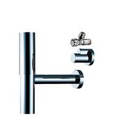 Hansgrohe Siphon complet Flowstar 52120000 avec vanne d'angle chromé