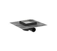 Hansgrohe Couvercle sol match0 RainDrain 56112800 15×15 cm à carreler au dos Acier inoxydable