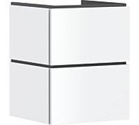 hansgrohe sous-vasque Xilesa E 54291700 480x470mm, 2 tiroirs PushOpen, blanc mat