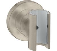 hansgrohe support de douche AXOR rond, 39525820, Couleur: Nickel brossé
