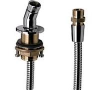 hansgrohe support de douche pour hansgrohe bain 28307000 tuyau 2 m, DN15, chrome