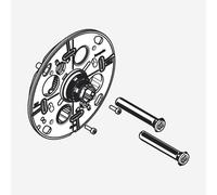 hansgrohe Support de rosace de rechange, 94918000,