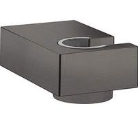 hansgrohe Support de douche Porter E 28387340 pour Handbrausen , noir brossé
