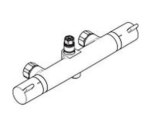 hansgrohe surface de douche thermostat monté pour 92147000 Showerpipe chromé