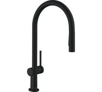 Hansgrohe Talis 1-gr mitigeur de cuisine 210 bec extractible sBox noir mat 72801670
