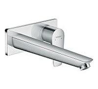 hansgrohe Talis E chrome, mitigeur mural, saillie 225 mm