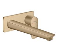 Hansgrohe Talis E corps encastré pour mitigeur lavabo avec bec 22.5 cm bronze brossé 71734140