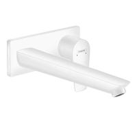 Hansgrohe Talis E élément de finition p. mitigeur lavabo encastré avec bec 22.5cm mat blanc 71734700