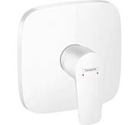 hansgrohe Talis E mitigeur de douche à levier unique encastré, Coloris: blanc mat - 71765700