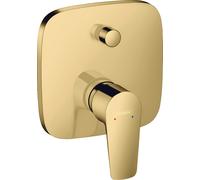 hansgrohe Talis E Mitigeur monocommande de bain encastré, 71745990, Couleur: Optique en or poli