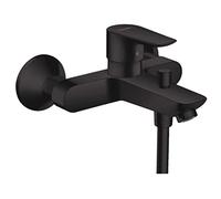 hansgrohe Talis E - Mitigeur monocommande de bain avec 2 sorties noir mat