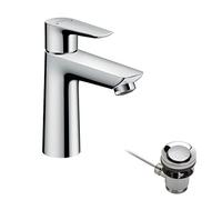 Hansgrohe Mitigeur lavabo Talis E 110 71713000 CoolStart chromé avec garniture de vidage