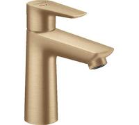 hansgrohe Talis E Mitigeur de lavabo 110 CoolStart sans tirette ni vidage, bronze brossé, 71714140