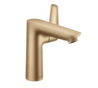 Hansgrohe Mitigeur lavabo Talis E 150 – vidage automatique, saillie 141 mm – bronze brossé