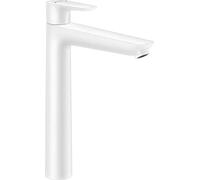 hansgrohe Talis E mitigeur monocommande de lavabo 240, sans vidage, saillie 183mm, 71717700, Couleur: blanc mat