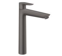 hansgrohe Talis E mitigeur monocommande de lavabo 240, sans vidage, saillie 183mm, 71717340, Couleur: noir brossé