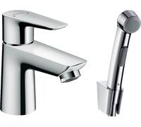 Hansgrohe Talis E mitigeur de lavabo avec douchette bidet sur pied chrome 71729000