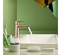 Hansgrohe Talis E - Mitigeur de lavabo avec tirette de vidage, bronze brossé 71710140