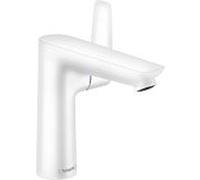 hansgrohe Talis E mitigeur lavabo 71754700 avec garniture de vidage, saillie 141 mm, blanc mat