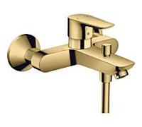 hansgrohe Talis E mitigeur monocommande bain 71740990 apparent, optique or poli