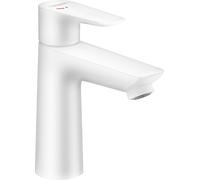 hansgrohe Talis E mitigeur monocommande de lavabo 110 CoolStart, sans vidage, saillie de 112 mm, 71714700, Couleur: blanc mat