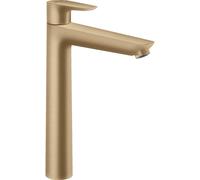 hansgrohe Talis E mitigeur monocommande de lavabo 240, sans vidage, saillie 183mm, 71717140, Couleur: bronze brossé