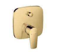 hansgrohe Talis E mitigeur monocommande de bain encastré, combinaison de sécurité, 71474990, Couleur: Optique en or poli
