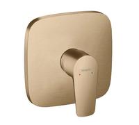 hansgrohe Talis E mitigeur de douche à levier unique encastré, 71765140, Couleur: bronze brossé