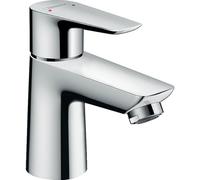 hansgrohe Talis E mitigeur monocommande de lavabo 80, vidage par poussoir, saillie 96mm, 71701000