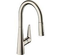 Hansgrohe Mitigeur cuisine Talis M51 200 – douchette extractible – acier inoxydable 72813800