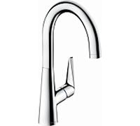 hansgrohe Talis S M51 Mitigeur monocommande de cuisine 220, 1 jet, 72814000, Couleur: chrome