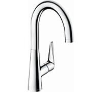 hansgrohe Talis S - Mitigeur monocommande de cuisine 220 avec bec orientable chrome