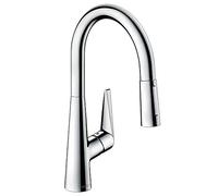 Hansgrohe Talis M51 - Mitigeur d’évier 200 avec douchette extractible, chrome 72813000