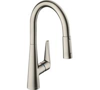 Hansgrohe Talis M51 mitigeur de cuisine sur pied acier inoxydable 73851800