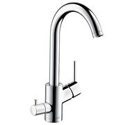 hansgrohe Talis M52 Mitigeur de cuisine 270, avec robinet d'arrêt, 1 jet, chromé, 14875000