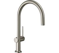 hansgrohe Talis M54 Mitigeur de cuisine 220, 1 jet, aspect acier inox, 72804800