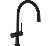 Hansgrohe Talis M54 mitigeur d'évier 1 trou U220 1jet noir mat 72805670