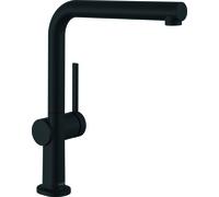 hansgrohe Talis M54 Mitigeur monocommande de cuisine 270, 1jet, 72840670, Couleur: Noir Mat