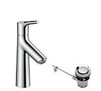 Hansgrohe Mitigeur de lavabo Talis S 100 72020000 chromé avec garniture de vidage