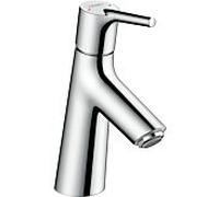 hansgrohe Talis S mitigeur monocommande de lavabo 80, vidage par poussoir, saillie 97mm, 72011000