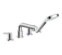 Hansgrohe Talis s ensemble de robinetterie de bord de baignoire 4 trous chrome 72419000